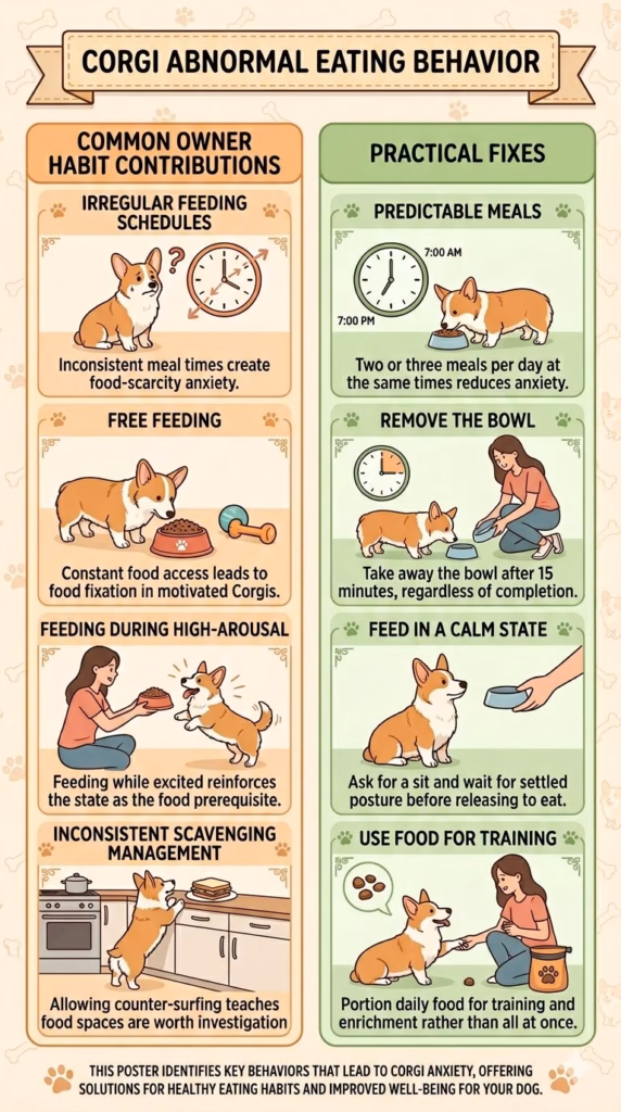 Food-related misbehavior in Corgis