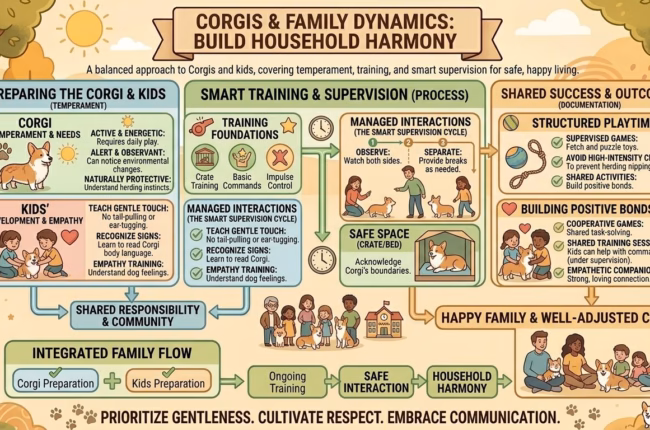 Corgis and Family Dynamics