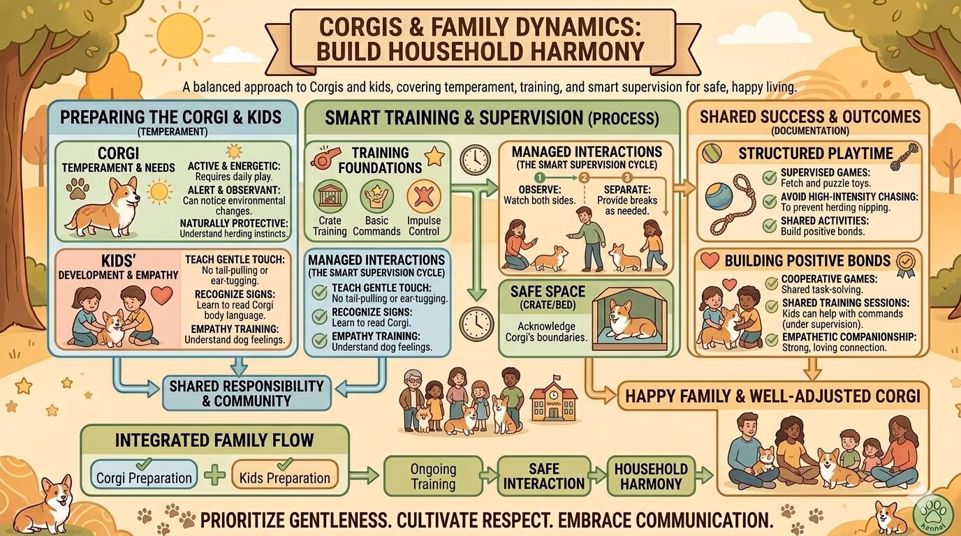Corgis and Family Dynamics